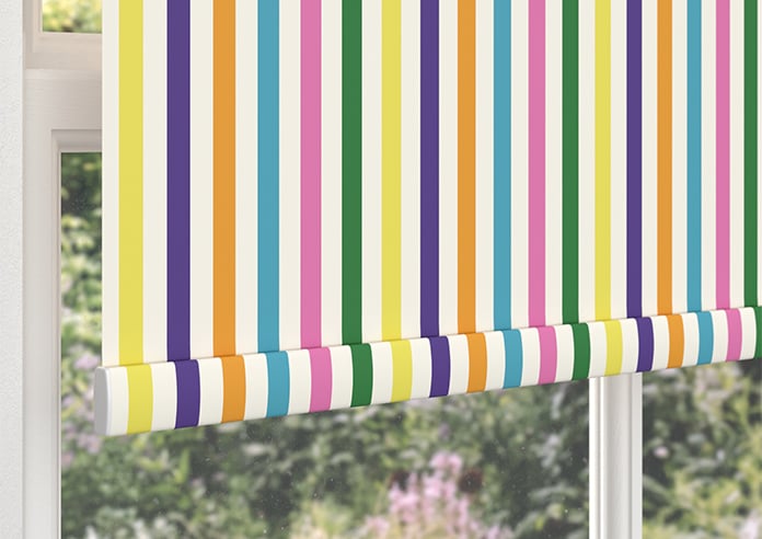 The British Stripe Co. Catherine, Notting Hill No.1 - Roller Blind - Image 4